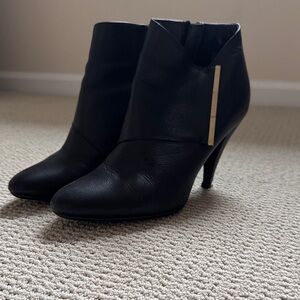 Calvin Klein Black Heeled Boots